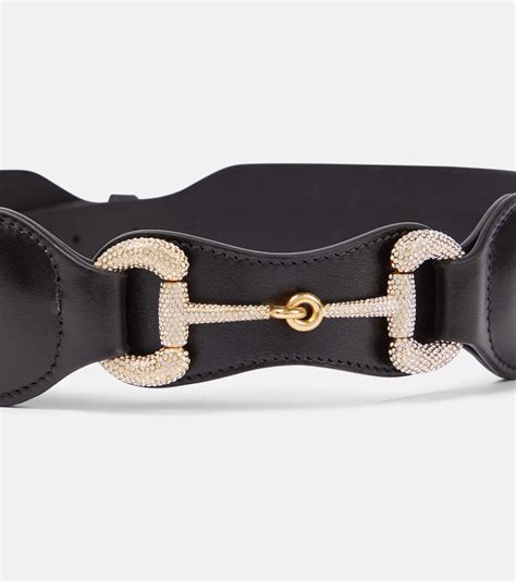 gucci horsebit women's belt|gucci horsebit embellished belt.